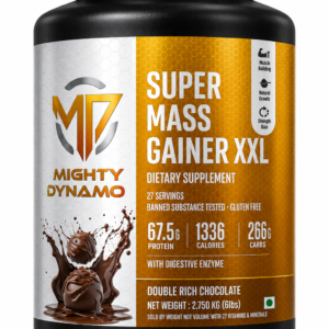 Mighty Dynamo SUPERXXL Mass Gainer - 2.75 kg - Double Rich Chocolate