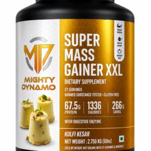 Mighty Dynamo SUPERXXL Mass Gainer - 2.75 kg - Kesar Kulfi