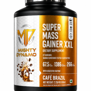 Mighty Dynamo SUPERXXL Mass Gainer - 2.75 kg - Cafe Brazil