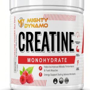 Mighty Dynamo Creatine Monohydrate - 250 g - Raspberry