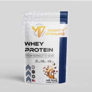 Mighty Dynamo Whey Protein - 1 kg - Cafe Brazil