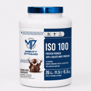 Mighty Dynamo Whey Protein Isolate - 2 kg - Double Rich Chocolate