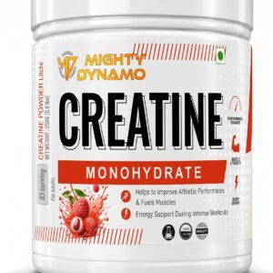Mighty Dynamo Creatine Monohydrate - 250 g - Litchi