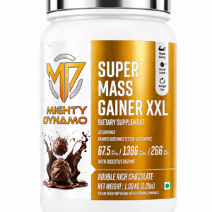Mighty Dynamo SUPERXXL Mass Gainer - 1 kg - Double Rich Chocolate