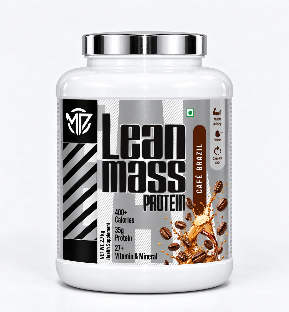 Mighty Dynamo LeanGainer - 2.75 kg - Cafe Brazil