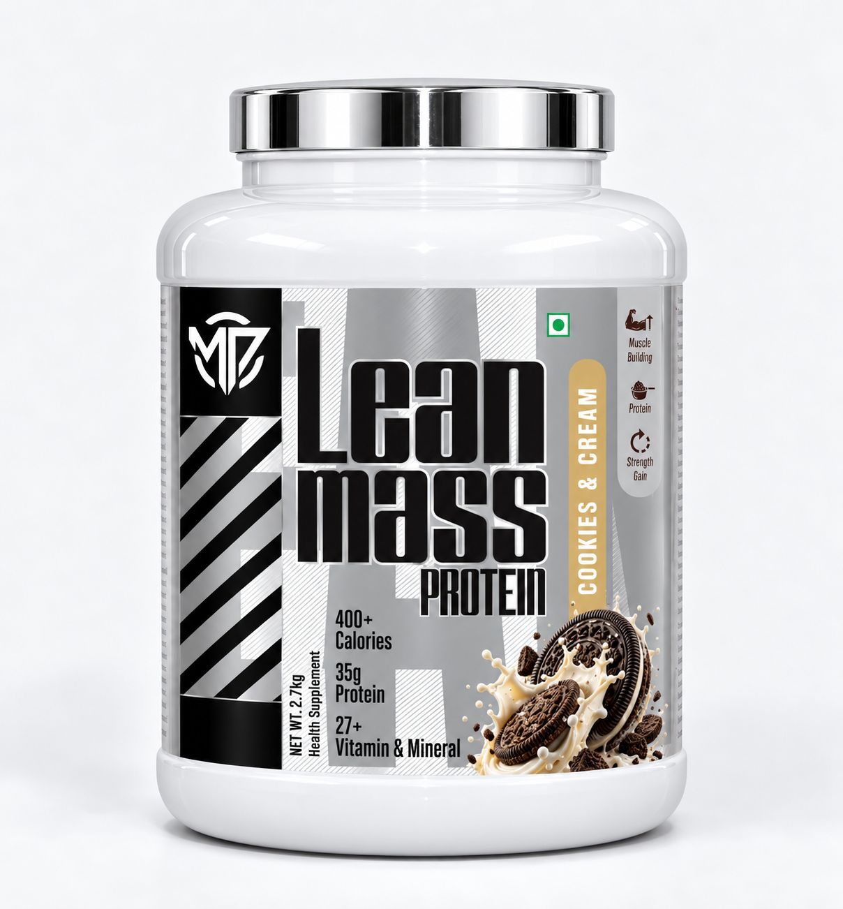 Mighty Dynamo LeanGainer - 2.75 kg - Cookies & Cream