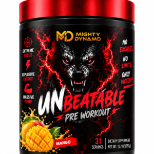 Mighty Dynamo Unbeatable Pre-Workout - 250 g - Mango