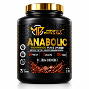 Mighty Dynamo Anabolic Mass Gainer - 2.75 kg - Belgium Chocolate