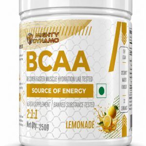 Mighty Dynamo BCAA - 250 g - Pink Lemonade