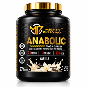Mighty Dynamo Anabolic Mass Gainer - 2.75 kg - Vanilla