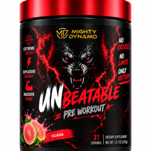 Mighty Dynamo Unbeatable Pre-Workout - 250 g - Guava