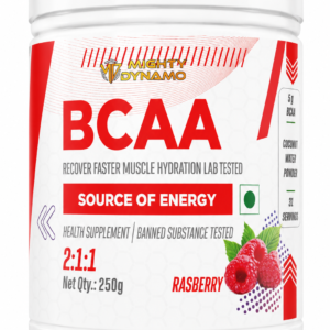 Mighty Dynamo BCAA - 250 g - Raspberry